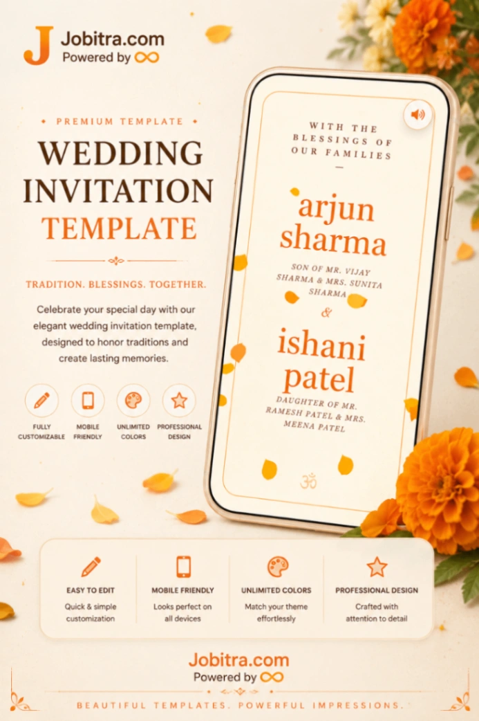 Marigold Joy Premium E-Card
